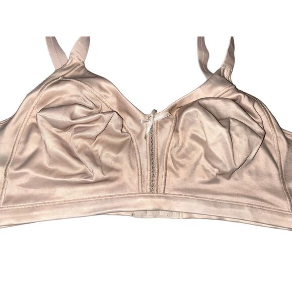 Bali Double‎ Support Full Coverage No Underwire T-Shirt Bra 0044 40D - Picture 2 of 7